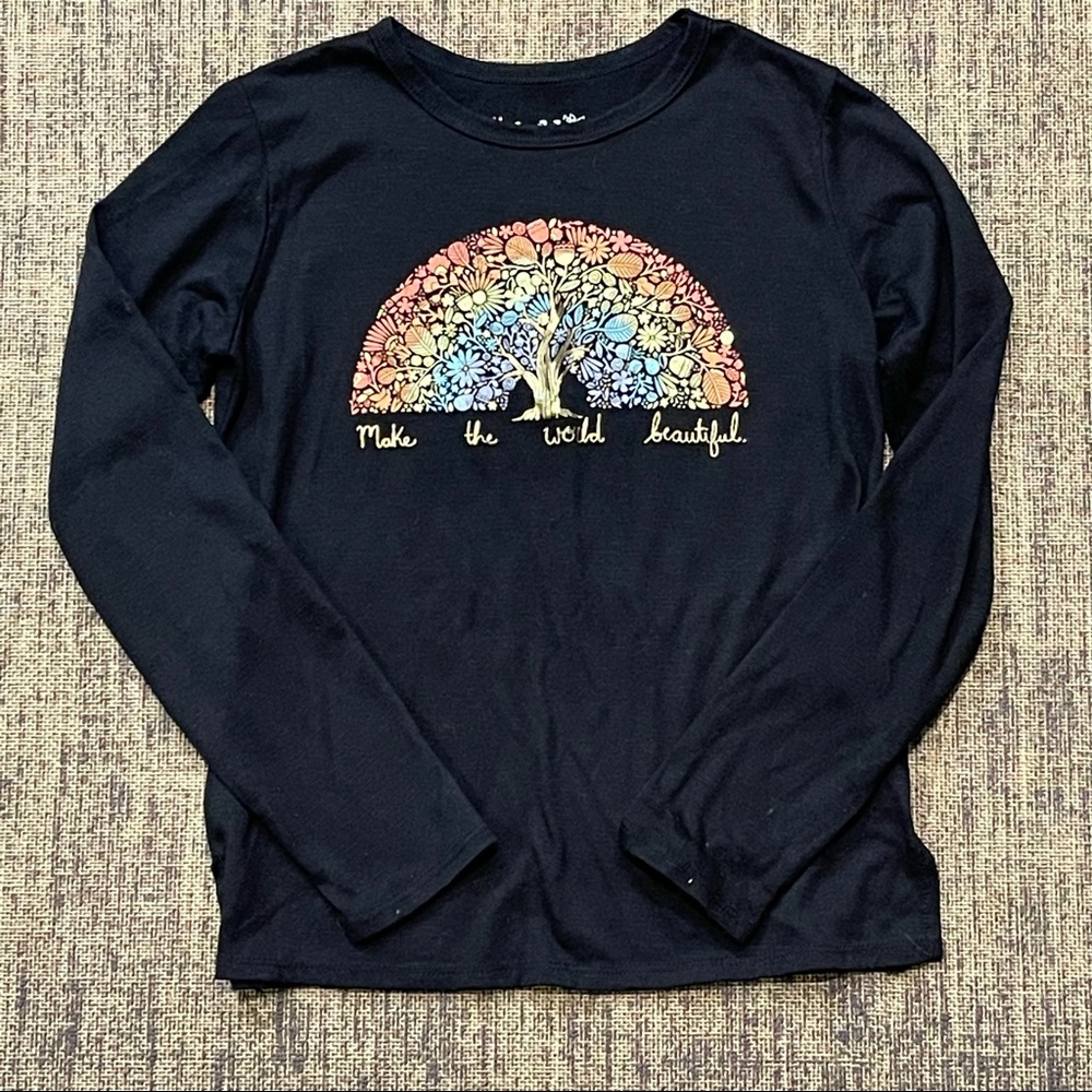 Mudd Black Long Sleeve Top